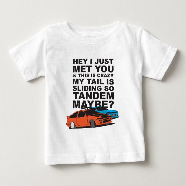 Tandem möglicherweise? (Treiben) Baby T-shirt (Vorderseite)