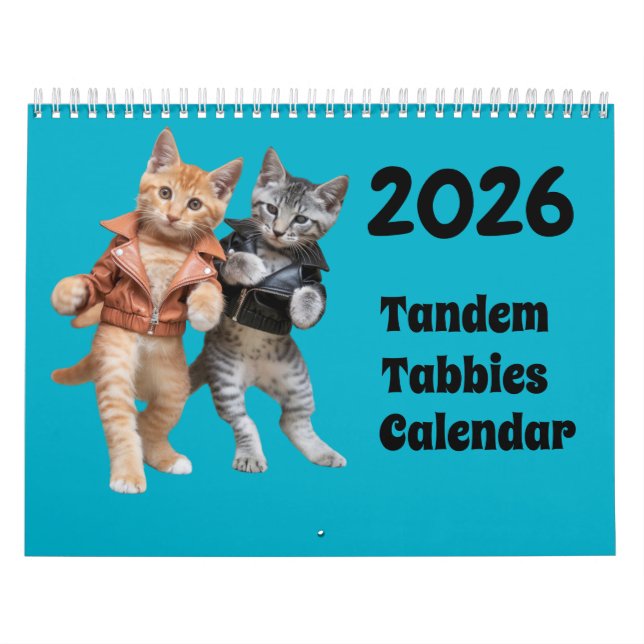 Tandem Tabbies Kalender (Titelbild)