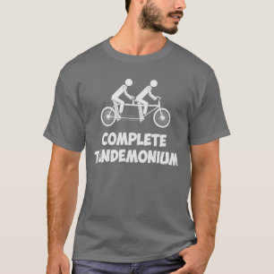 Tandemfahrrad komplettes Tandemonium T-Shirt