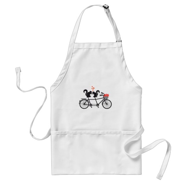 Tandemfahrrad mit Eichhörnchen Schürze (Vorne)