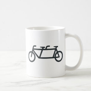 Tandemfahrrad Tasse