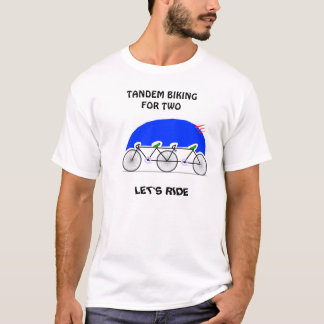 Tandemradfahren T-Shirt