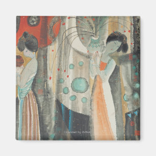 Tang-Frauen Magnet