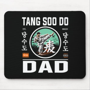 Tang Soo Do Karate Vater für Kampfkunst und Vater Mousepad