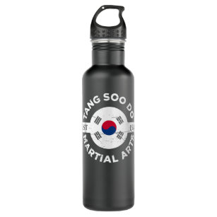 Tang Soo Do Martial Arts Südkorea Karate Edelstahlflasche