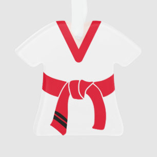 Tang Soo Do Red Belt 1. Gruppe Personalisiert Ornament