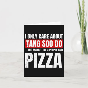 Tang Soo Do Sparring Martial Artist Karate Master Karte