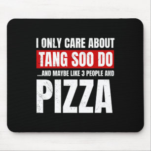 Tang Soo Do Sparring Martial Artist Karate Master Mousepad
