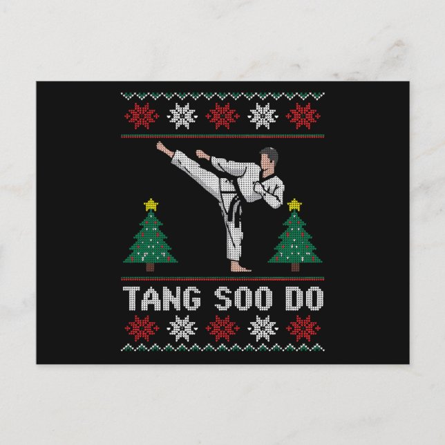 Tang Soo Do Weihnachten Hässlicher Pullover Martia (Vorderseite)