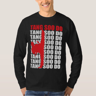 Tang Soo tun langes Hülsen-T-Shirt T-Shirt