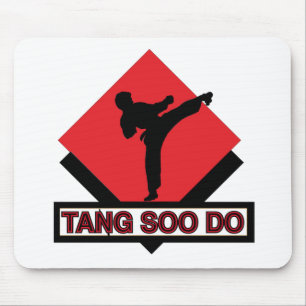 Tang Soo tun roten Diamanten Mousepad
