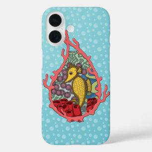 Tanga das iPhone Case-Mate-Seepferd 16 Hülle