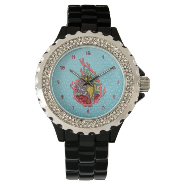 Tanga, das Seepferd beobachten Armbanduhr (Vorderseite)
