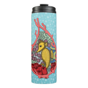 Tanga das Seepferd Thermal Tumbler Thermosbecher
