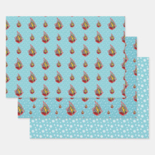Tanga das Seepferd Wrapping Paper Set Geschenkpapier Set