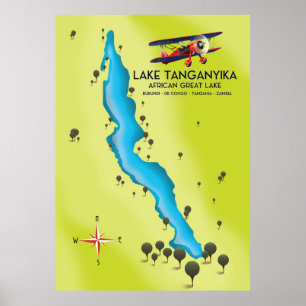 Tanganyika-See Poster