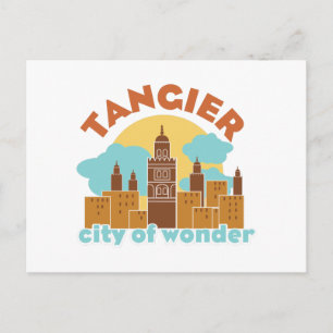 Tanger City of Wonder Postkarte