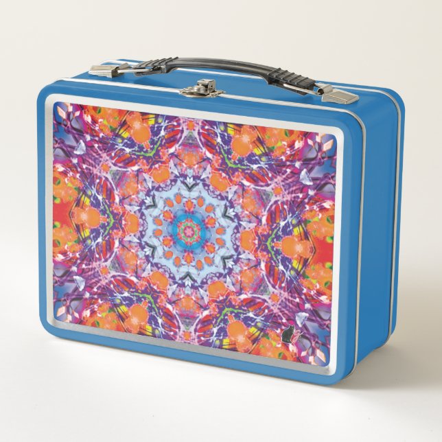 Tanger Kaleidoscope Metal Lunchbox (Vorderseite)