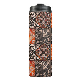 Tangerine Fliese Thermosbecher