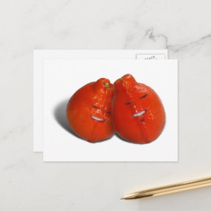 Tangerine Paar Postkarte