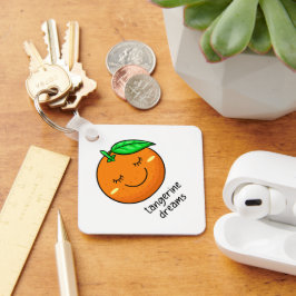 Tangerine Träume Schlüsselanhänger