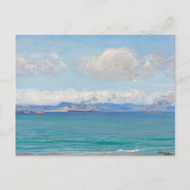 Tangier Bay | Sir John Lavery Postkarte (Vorderseite)