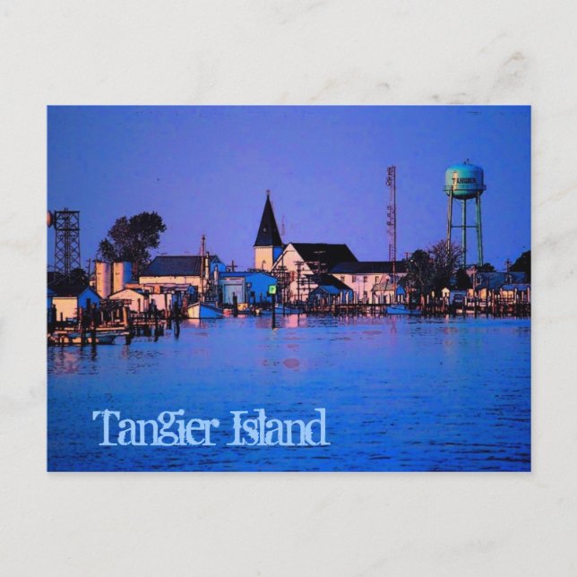 Tangier Island Postcard Postkarte (Vorderseite)