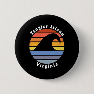 Tangier Island Virginia Va Beach Urlaubs-Souvenir Button