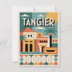 Tangier Vintage Postkarte