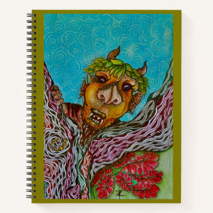 Tangle Tree Troll Notizbuch