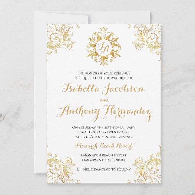 Tangled Sun Einladung (Vorderseite)