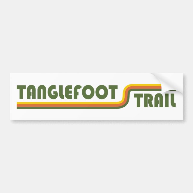 Tanglefoot Trail Autoaufkleber (Vorne)
