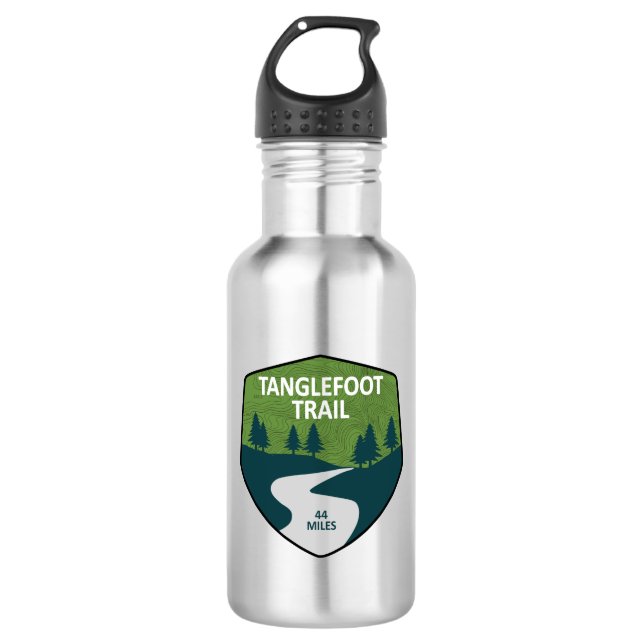 Tanglefoot Trail Edelstahlflasche (Vorderseite)