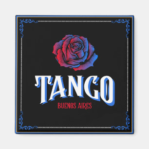 Tango Buenos Aires Fileteado Porteño Magnet