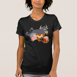 Tango! (Cartoon Bullen und Kuh) Frauen T - Shirt