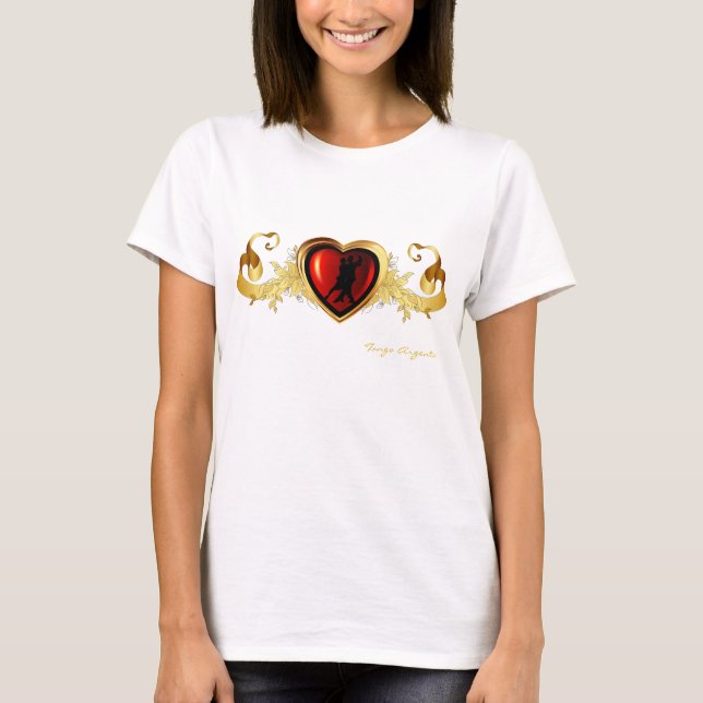 Tango Christmas gold T-Shirt (Vorderseite)