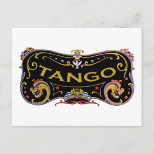 Tango coole Designs! Postkarte