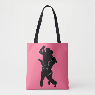 Tango Couple Pink Tote Bag - Ihre Farben