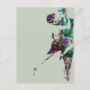 Tango Dance Postkarte