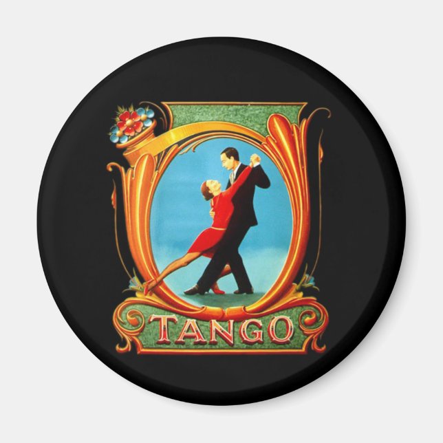 Tango Dancer Magnet (Vorne)