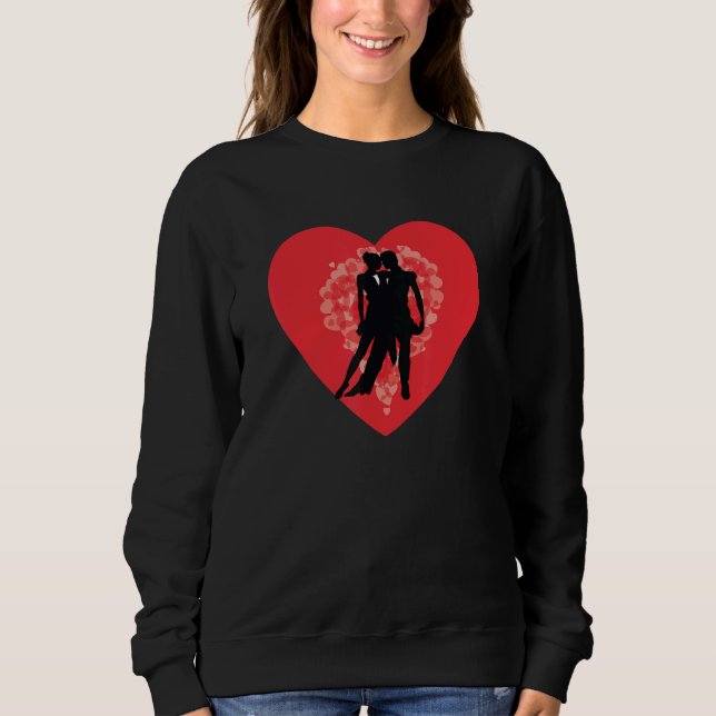Tango Dancers Couple Argentine Ballroom Dance Danc Sweatshirt (Vorderseite)