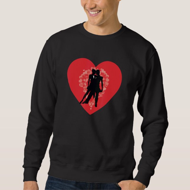 Tango Dancers Couple Argentine Ballroom Dance Danc Sweatshirt (Vorderseite)