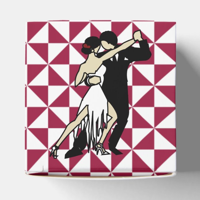 Tango Dancers Geschenkschachtel (Oben)