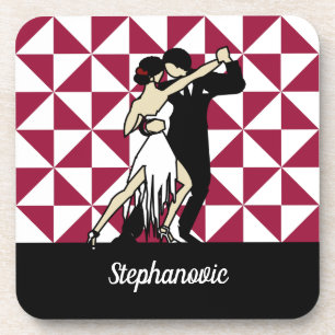 Tango Dancers Getränkeuntersetzer