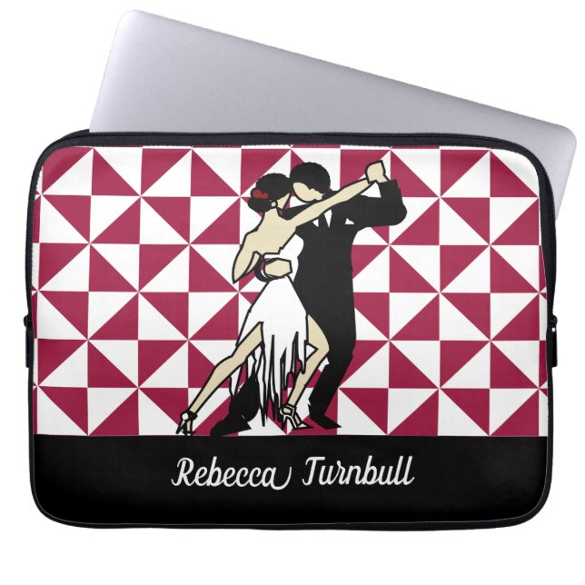 Tango Dancers Laptopschutzhülle (Vorderseite)