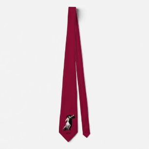 Tango Dancers Neck Tie im Vintagen Stil Krawatte