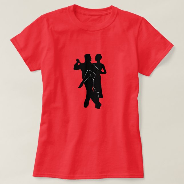 Tango Dancers T - Shirt (Design vorne)