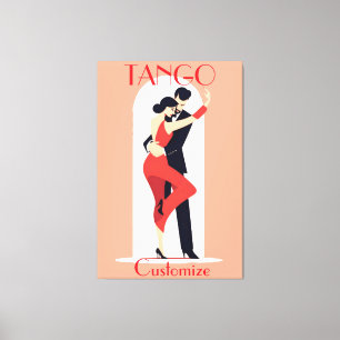Tango Dancers Thunder_Cove Leinwanddruck