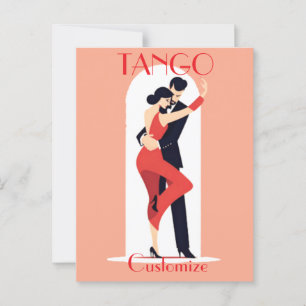Tango Dancers Thunder_Cove Postkarte