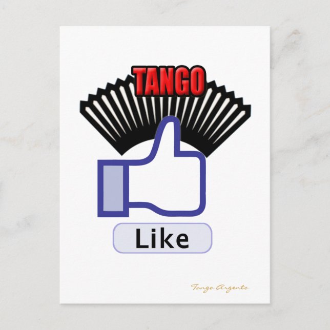 Tango FB Postkarte (Vorderseite)